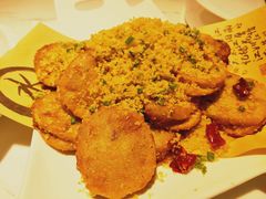 金沙藕饼-姜君·千岛湖鱼头馆(浦东大道店)