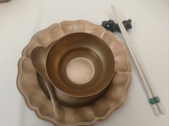 餐具摆设-桂满陇·手作小笼包&江南叫花鸡(中山公园店)