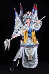 -后宫·古装汉服京剧儿童亲子全家福摄影