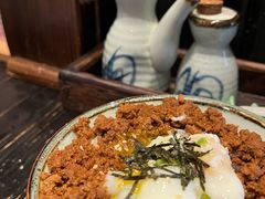 碎鸡肉饭配温泉蛋-芥岛(河北大街店)
