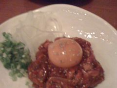 生拌黑毛牛肉-牛玄庵日式寿喜烧·料理店(新源里店)