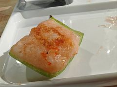青椒虾滑-霸腹烤肉(厦门柚子番店)