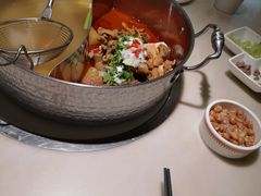 牛杂鸳鸯锅-左庭右院鲜牛肉火锅(浦江欢乐颂店)