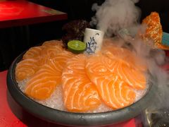 装新鲜三文鱼刺身-御前十七(北京路天河城店)