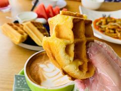 枫糖炼奶华夫饼-平措康桑·和牛自助观景餐厅(布达拉宫店)
