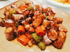 杭椒茄子爆牛肉粒-新旺茶餐厅(嘉里城店)