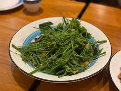 清炒南瓜尖儿-巴依老爷新疆美食(常营店)