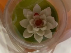 一朵白莲千娇照水-蘇锦宴·淮扬菜烤鸭·小院(三元桥霄云路店)
