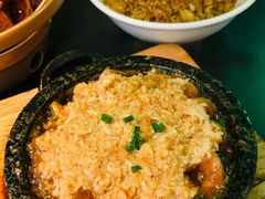 石板蒜蓉虾-小菜园新徽菜(青岛市南万象城店)