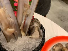 竹蛏王-鲜入围煮花胶鸡海鲜火锅
