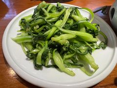 清炒鸡毛菜-涌觅名灶·本地海鲜宁波菜(财富广场店)