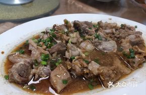 Steamed Spare Ribs with Blood Sausage