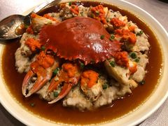 和乐蟹蒸肉饼-广州文华东方酒店·江-由辉师傅主理