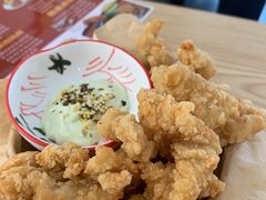 小酥肉配蛋黄山葵酱-福米小馆