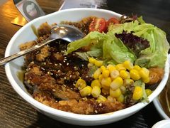 照烧鸡排饭-the frypan韩国炸鸡啤酒(五路居店)