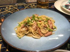 日式和风蒜香大虾意面-第101座花园餐厅(湖滨88店)