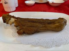 烤羊腿骨-蔡阿水羊肉店