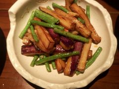 豆角炒茄条-客语客家菜(东山口店)