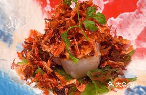 Cherry Shrimp and Scallop Dish