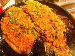 铁板鲫鱼-聚味瞿记·龙虾堂(望城店)