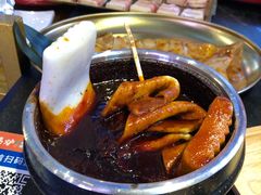 洗不白的年糕-秦炉烤肉(财富中心店)