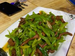 青椒炒鹅肠-林超龙虾馆(陶冲湖店)