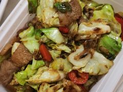 手撕包菜-老头儿油爆虾(胜利河美食街店)