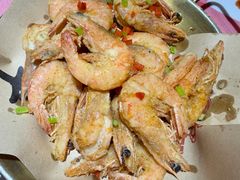 椒盐大虾-忆外婆徐州菜·地锅鸡·生日宴(吴庄店)