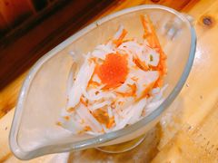 蟹肉沙拉-老龙亭拉面店