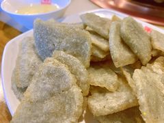 老北京素油煎灌肠-京门老爆三·铜锅涮肉 爆肚(望京店)