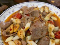 炒牛肝-车七孃苏稽跷脚牛肉(乐山店)