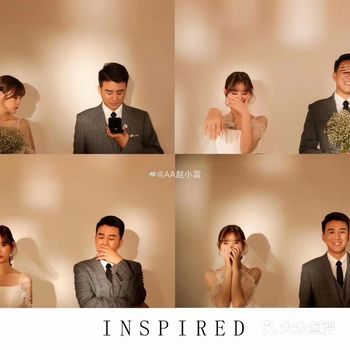 从开始准备拍婚纱照开始  我就在大影楼与婚纱摄影工作