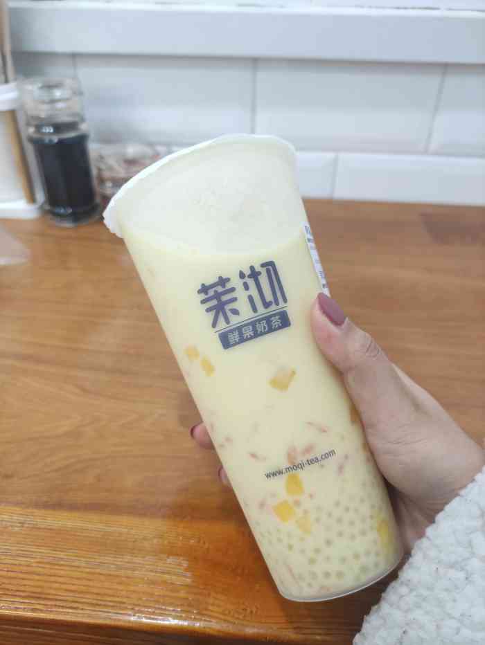 茉沏(清扬茂业店)-"团的双人餐,两杯奶茶,感觉味道还不错.店.