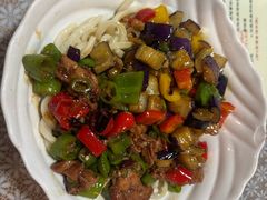 茄子肉丁拌面-文三里屯面馆(三里屯店)