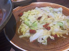 炝炒圆白菜-懒人盐府人家·自贡大麻鱼(安贞店)