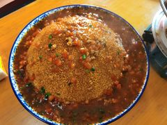 肉汁锅巴-虎洞山庄食府