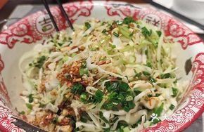 Cold Hand-Shredded Cabbage Salad