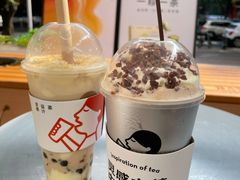 厚烧蛋糕波波奶茶-喜茶(深圳喜荟城店)