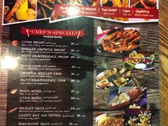 菜单-Dampa Seafood Grill - Dubai