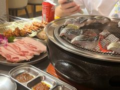 -围炉肉舍•炭烤活鳗•丹东海鲜烤肉(步行街店)