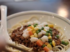 虾仁炸酱面-奎元馆.百年奎元.非遗传承(西湖边的解放路店)