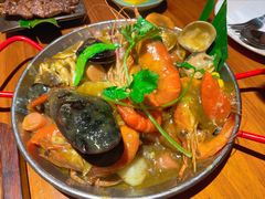 手抓海鲜黄咖喱味-仓库南洋海鲜小排档(柳河路店)