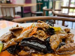 溜肝尖-锅贴王海鲜小馆