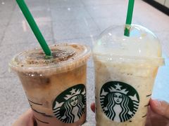 焦糖咖啡星冰乐-星巴克(广州中华广场B1层店)