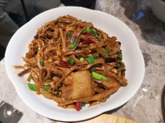 三层肉炒建瓯笋芽-四道菜·福建菜馆(新街口金鹰店)