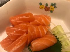 三文鱼刺身-柏鮨寿司.刺身.定食(米山町地中海店)