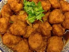 蒸豆腐丸子-十三陵山水雅园农家院