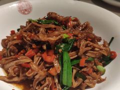 鸭脚筋炒鹅肠-老灶屋(金侨城店)