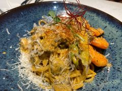 芝士蘑菇鲜虾意大利面-BE BRIGHT KITCHEN(正佳广场店)
