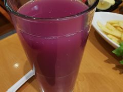 玫瑰葡萄可尔必思-胜博殿日式炸猪排(悠唐店)